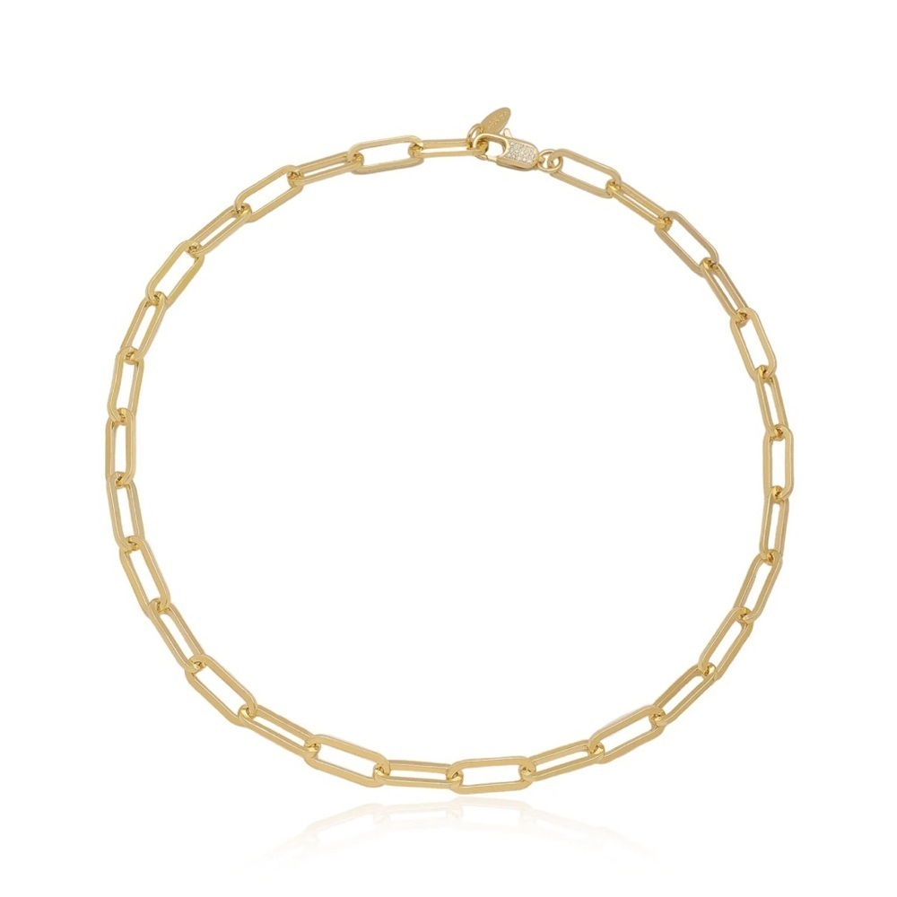 Ettika 18K Gold Plated Interlinked Chain Necklace - Picture 2 of 6